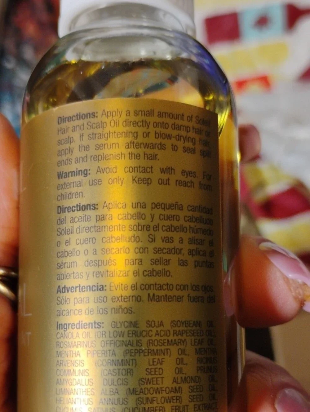 Soleil Soleil soleil scalp